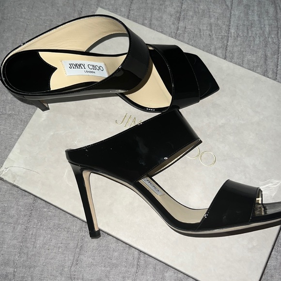 NWT Jimmy Choo Authentic heel *Brand New” - Picture 1 of 7